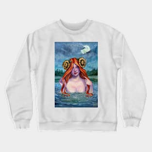 Moon bath Crewneck Sweatshirt